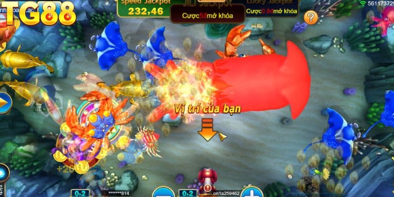 Tính ưu việt giúp người chơi yêu thích bắn cá